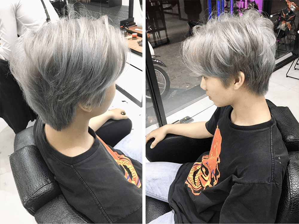 Side Part - Kiểu tóc nam thư sinh cho bạn trai có khuôn mặt nhỏ 2